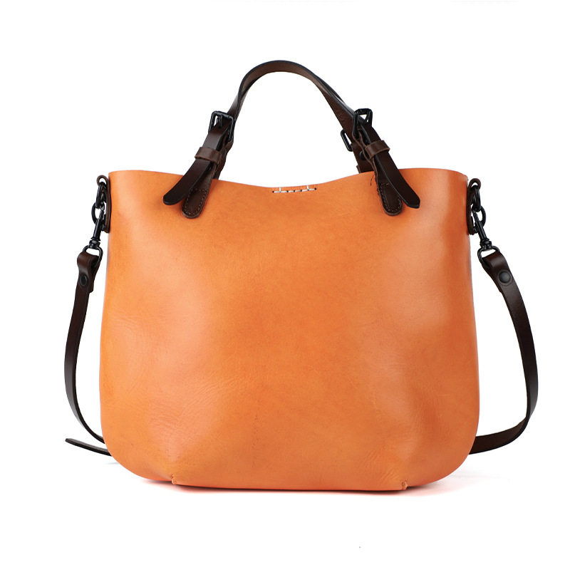 Medium leather Shopper Bag for ladies